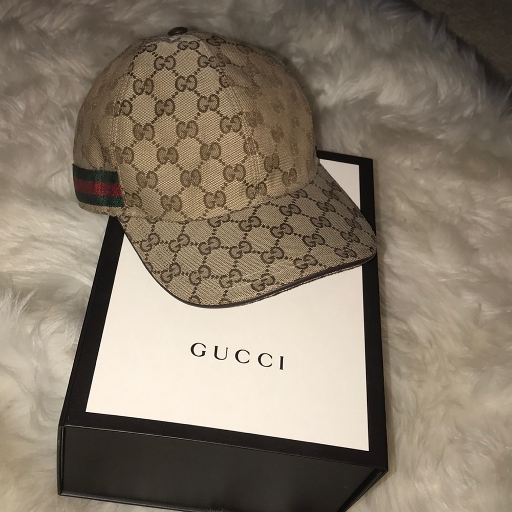 Original GG canvas baseball hat
